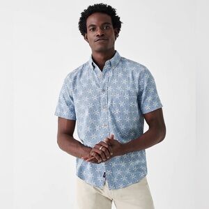 Faherty • Short Sleeve Stretch Playa Shirt size M